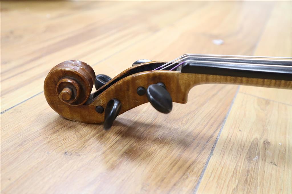 A Hidalgo violin (in Boosey & Hawkes Ltd case) with bow